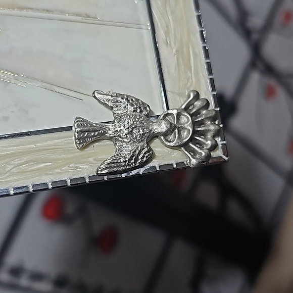 Flying Dove Sending Healing Blessings Majestic Framed Art - Picture 3 of 8